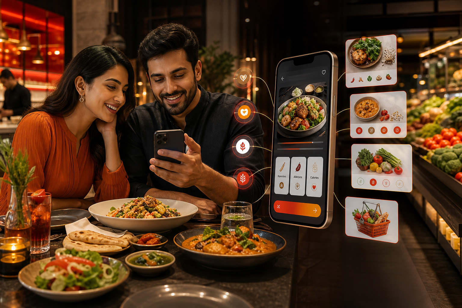 OrderLiv food intelligence helping diners choose around taste, health, diet, ingredients and allergens